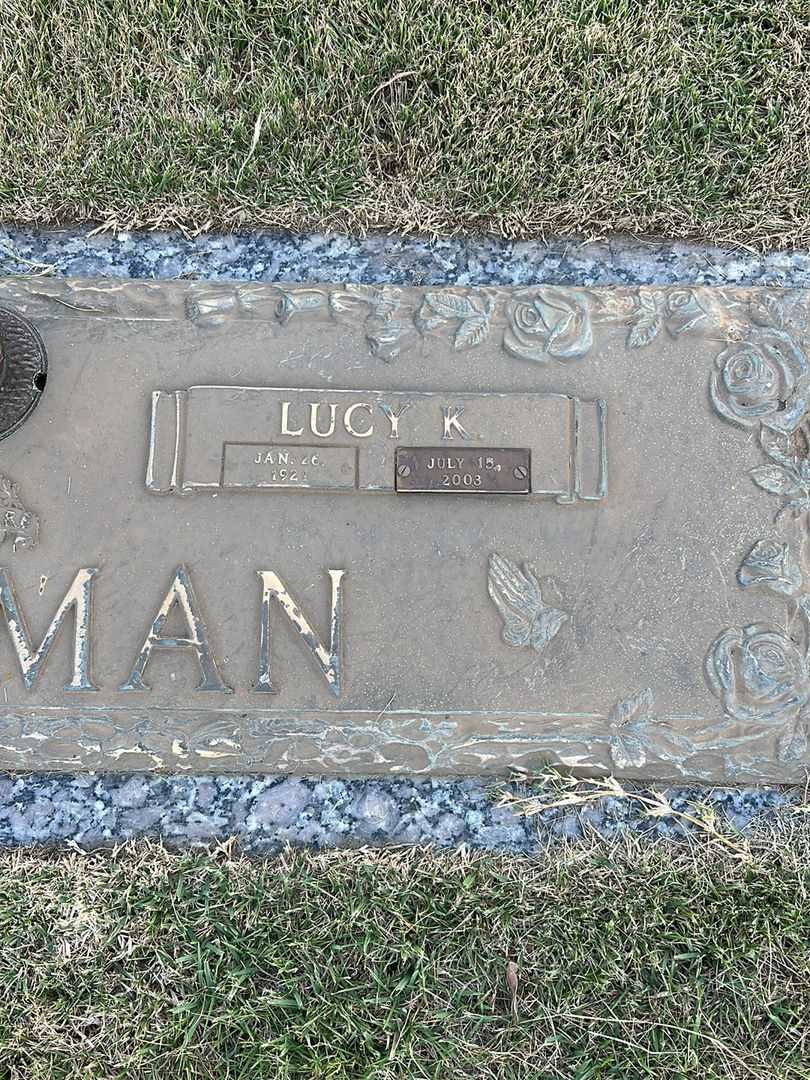 Lucy K. Yeatman's grave. Photo 3