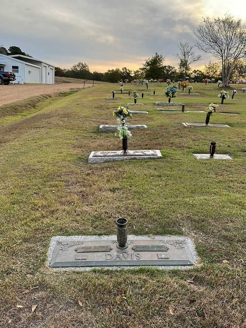 Elizabeth Gilchrist Davis's grave. Photo 2