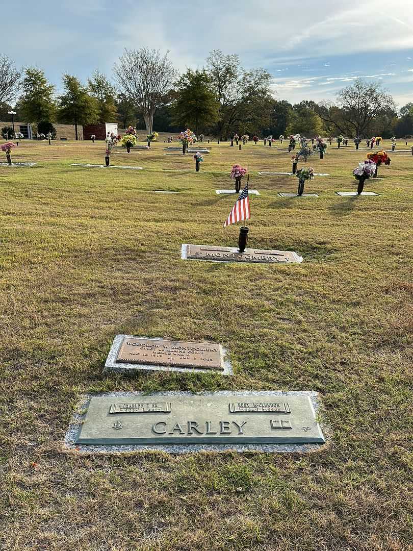 Charles Team Carley Senior's grave. Photo 2