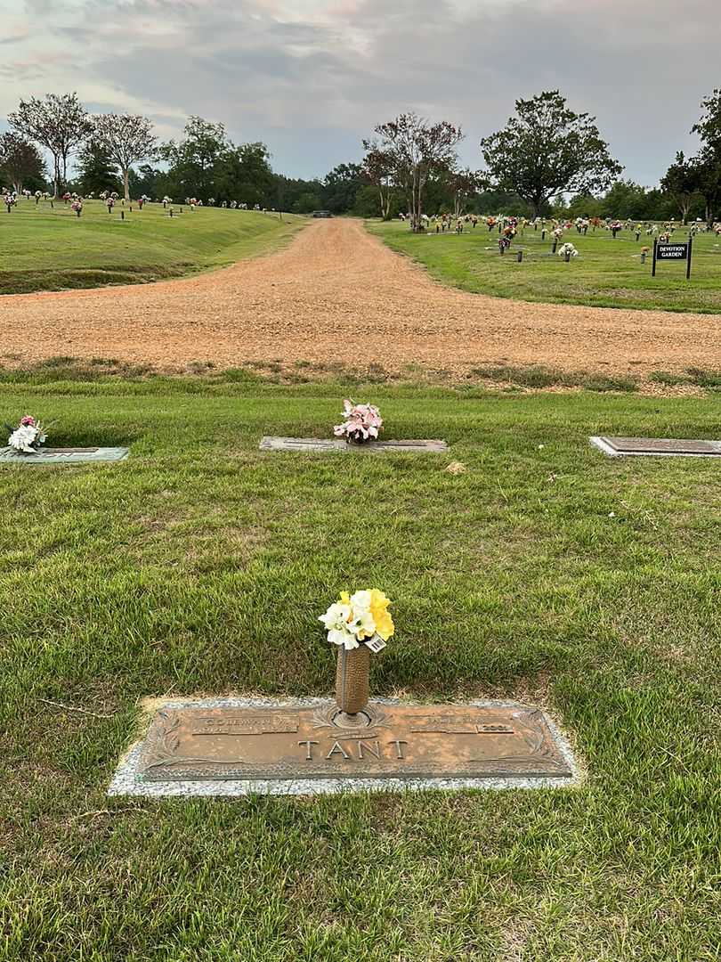 Coleman W. Tant's grave. Photo 2