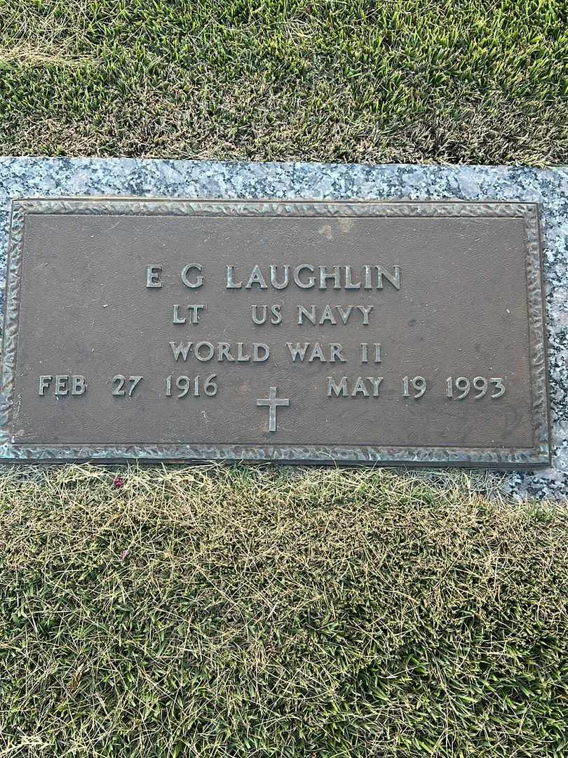 E. G. Laughlin's grave. Photo 3