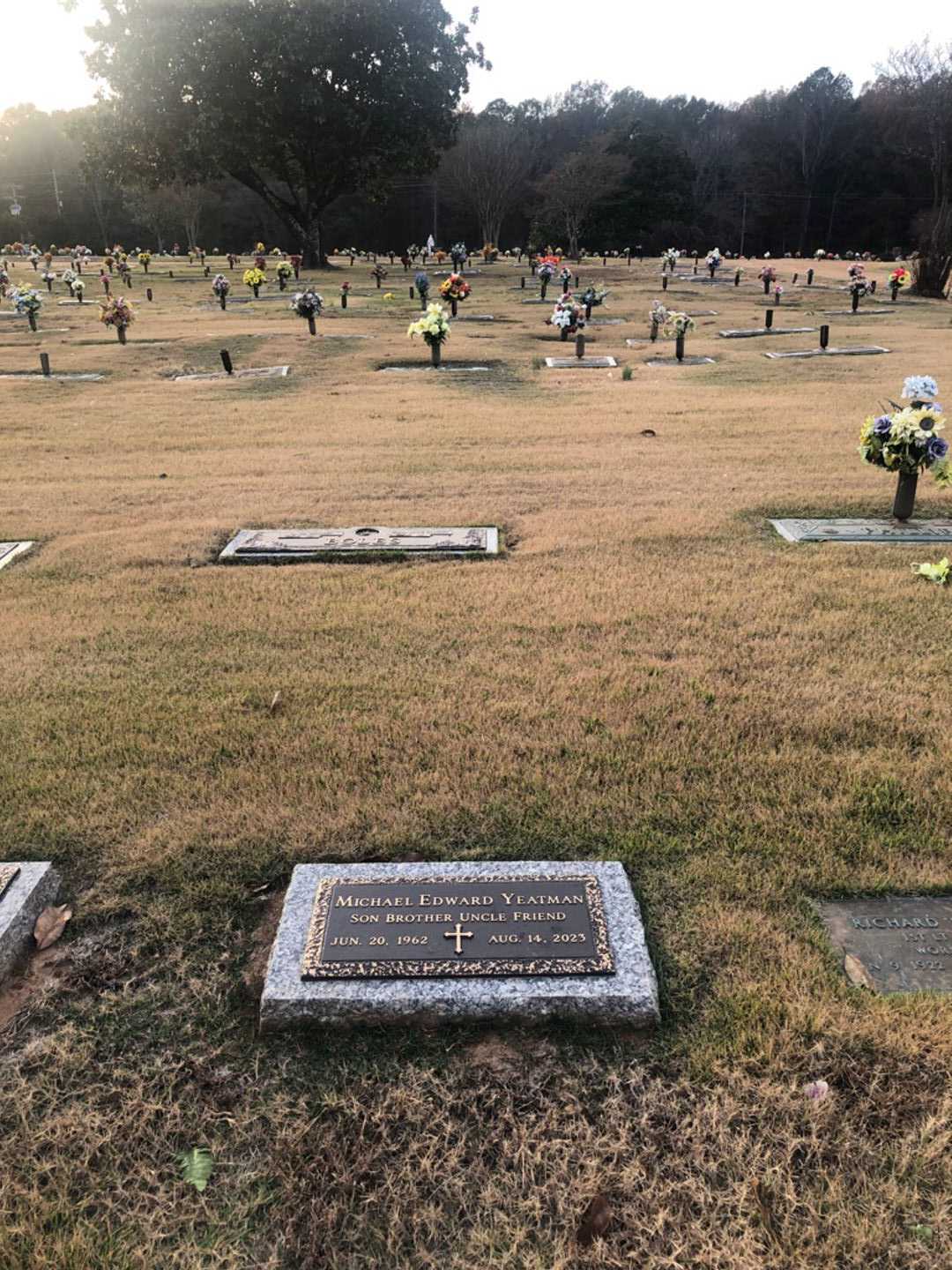Michael Edward Yeatman's grave. Photo 2