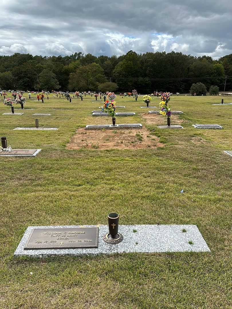 William C. Randle Senior's grave. Photo 2