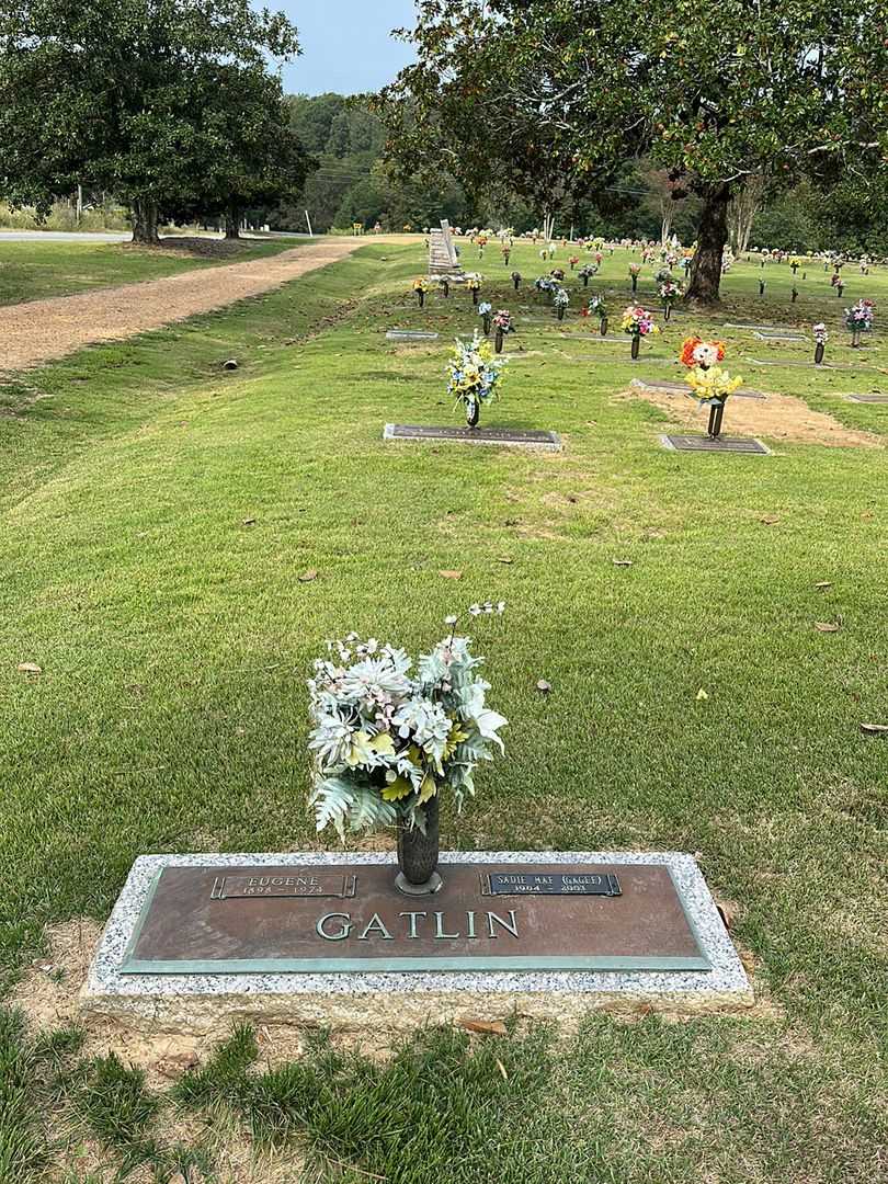 Sadie Mae Gagee Gatlin's grave. Photo 2
