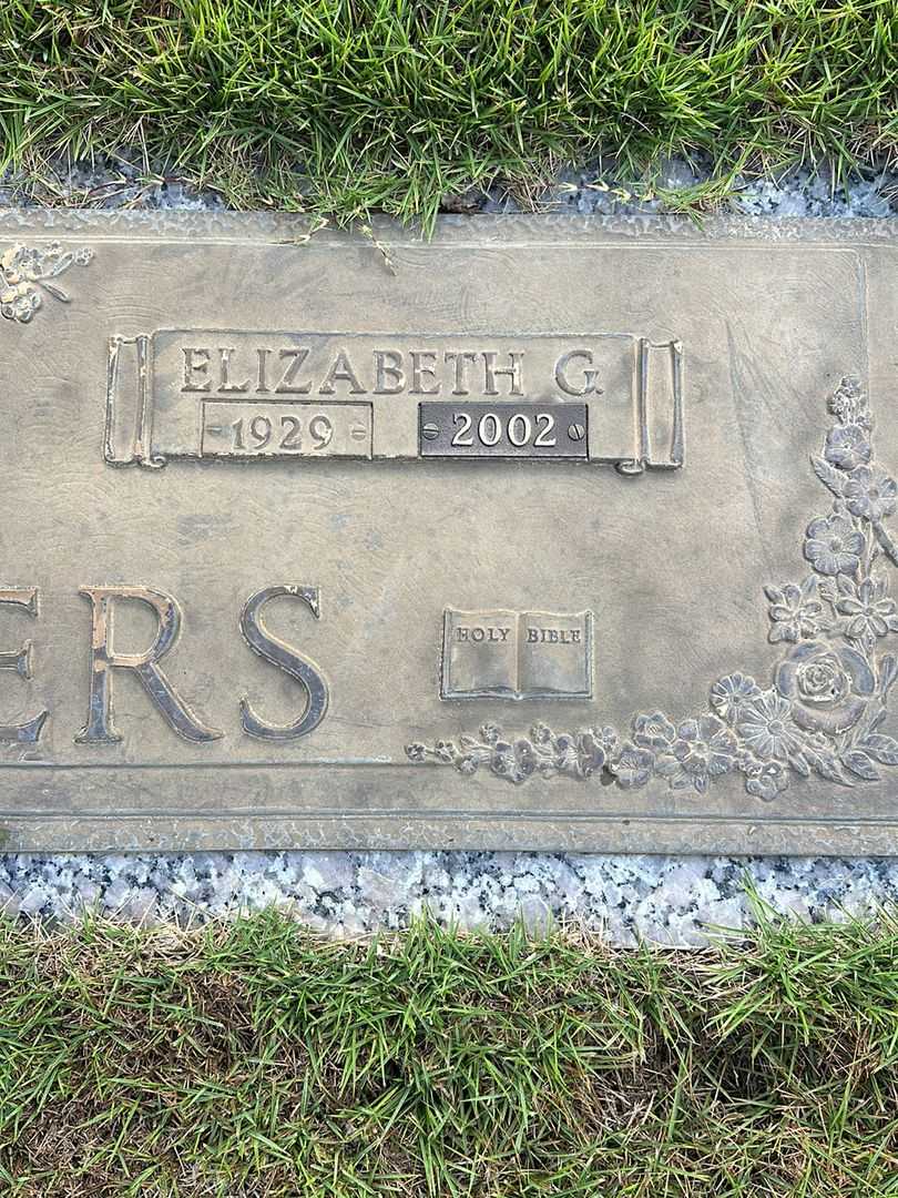 Elizabeth G. Landers's grave. Photo 3