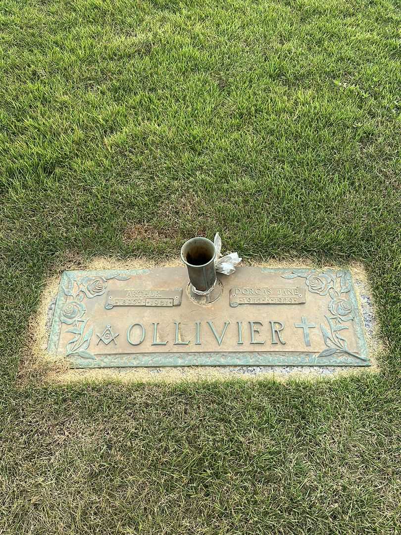 Dorcas Jane Ollivier's grave. Photo 1