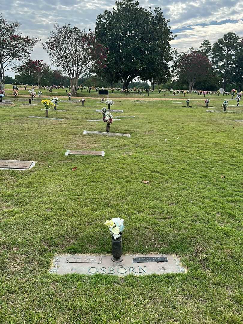 Scott Compton Osborn's grave. Photo 2