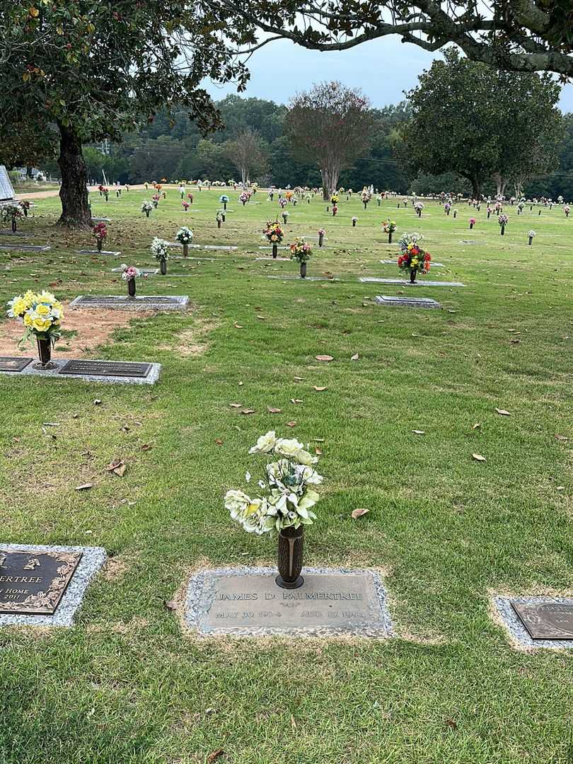 James D. "Pop" Palmertree's grave. Photo 2
