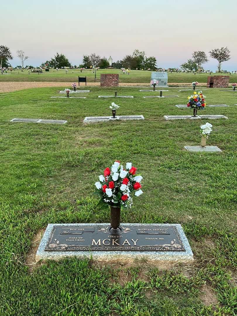 Marcia Parrish McKay's grave. Photo 2