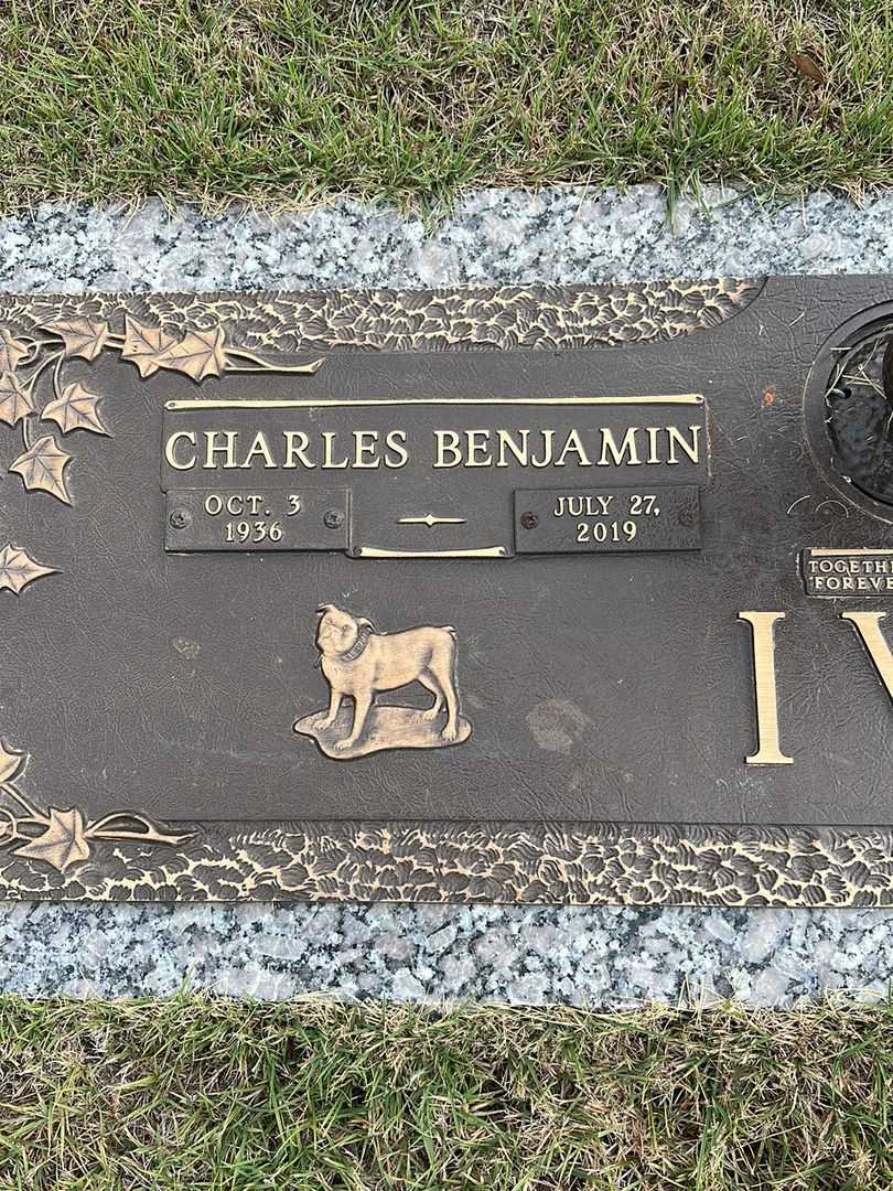 Charles Benjamin Ivy's grave. Photo 3