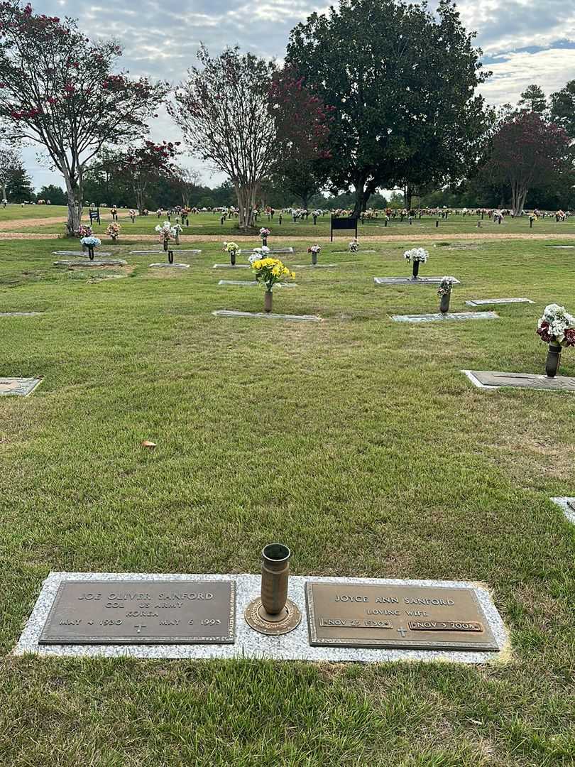 Joyce Ann Sanford's grave. Photo 2