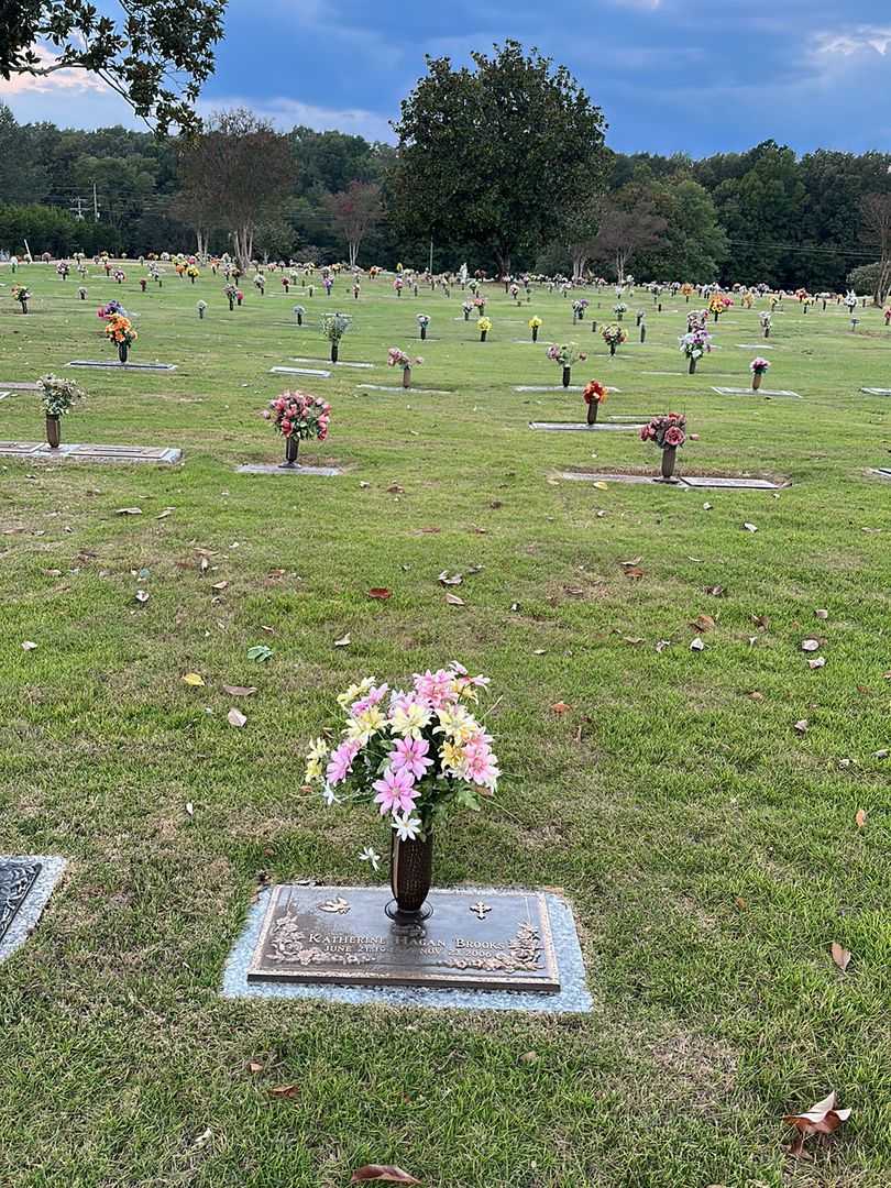 Katherine Hagan Brooks's grave. Photo 2