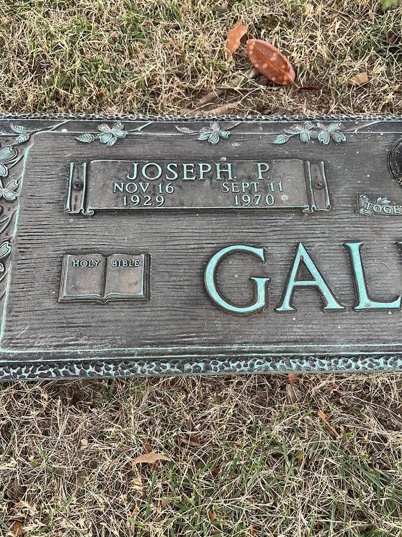 Joseph Paul Gallaher's grave. Photo 3