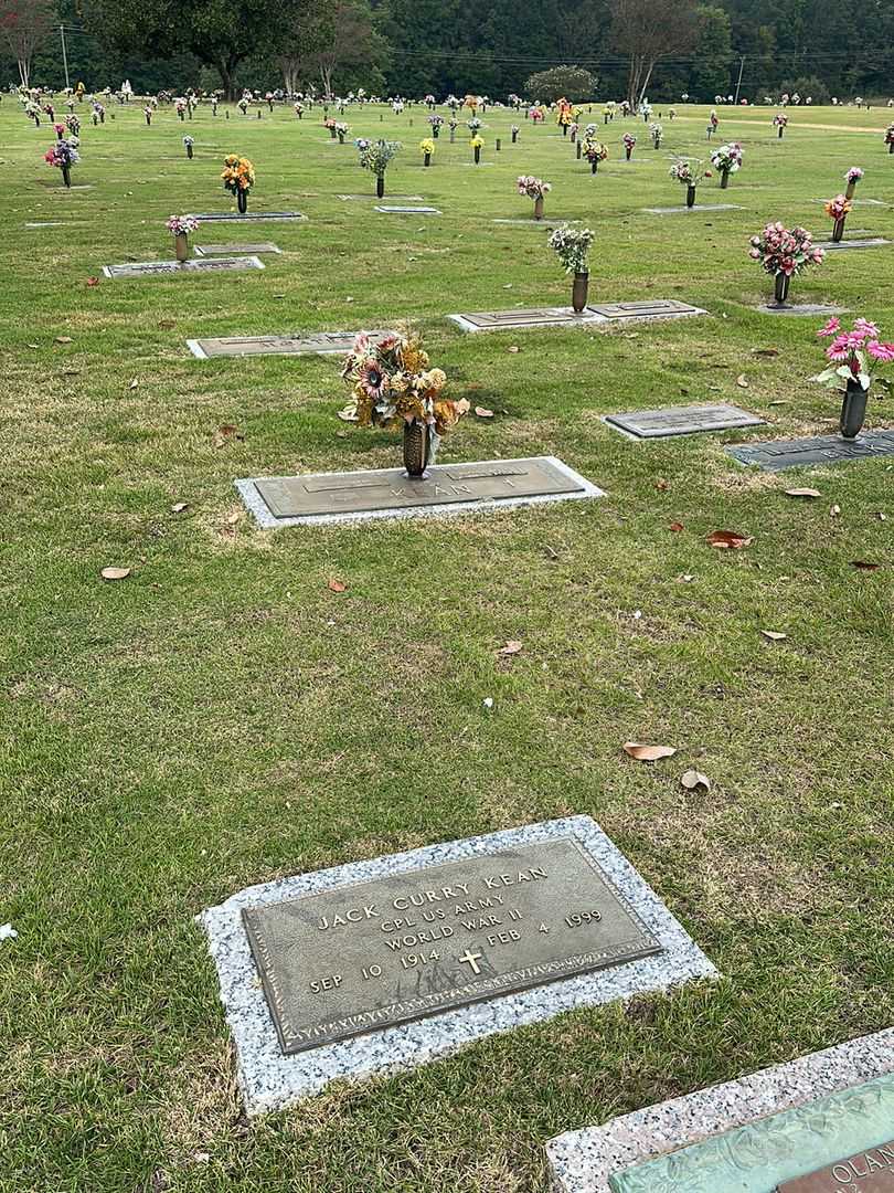 Jack Curry Kean Junior's grave. Photo 4