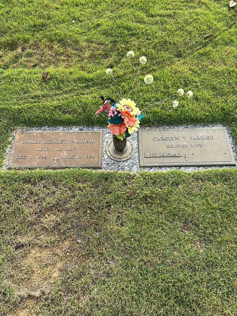 James Henley "Jim" Parrish's grave. Photo 1