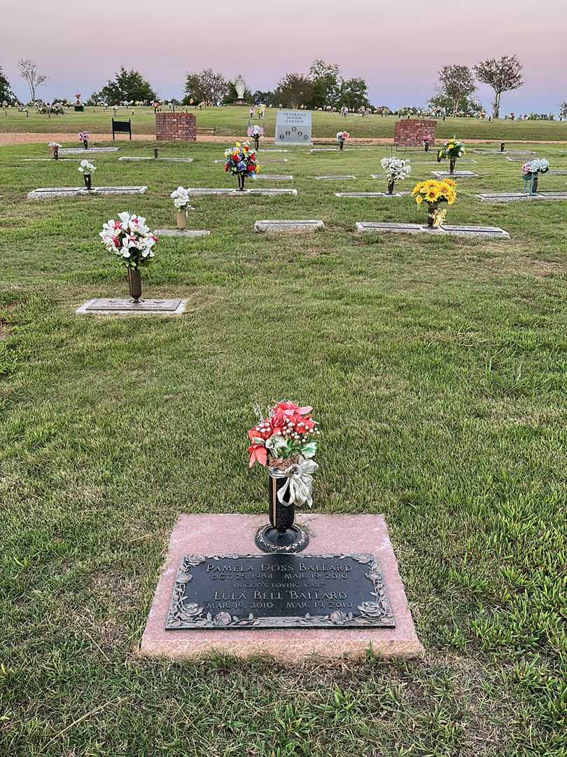 Lula Bell Ballard's grave. Photo 2