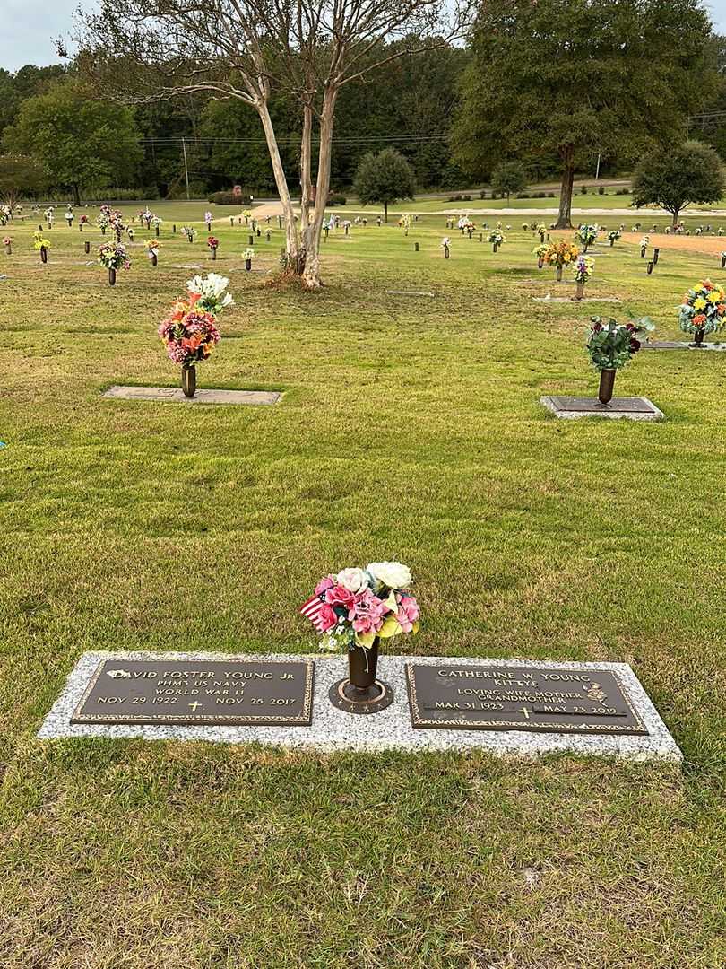 Catherine W. "Kittye" Young's grave. Photo 2