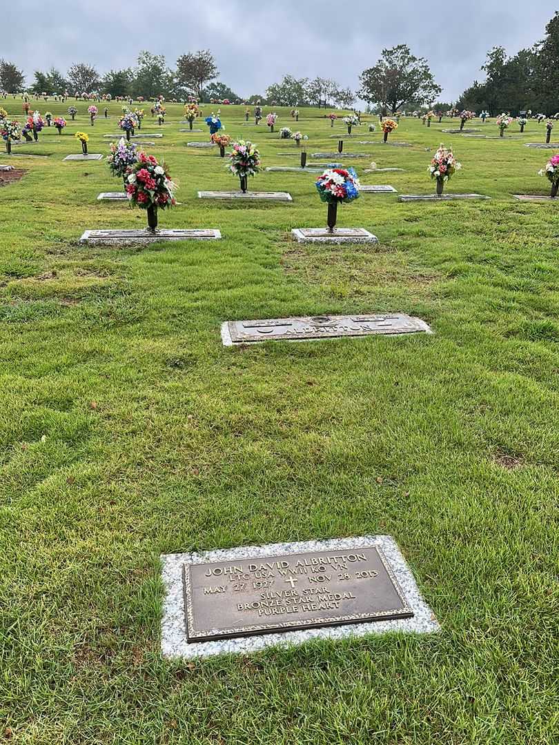 John David Albritton's grave. Photo 4