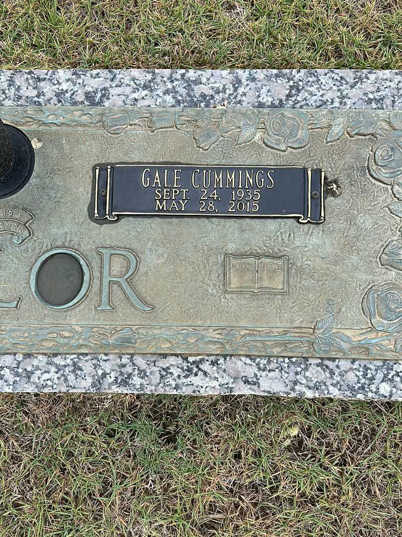 Gale Cummings Taylor's grave. Photo 3