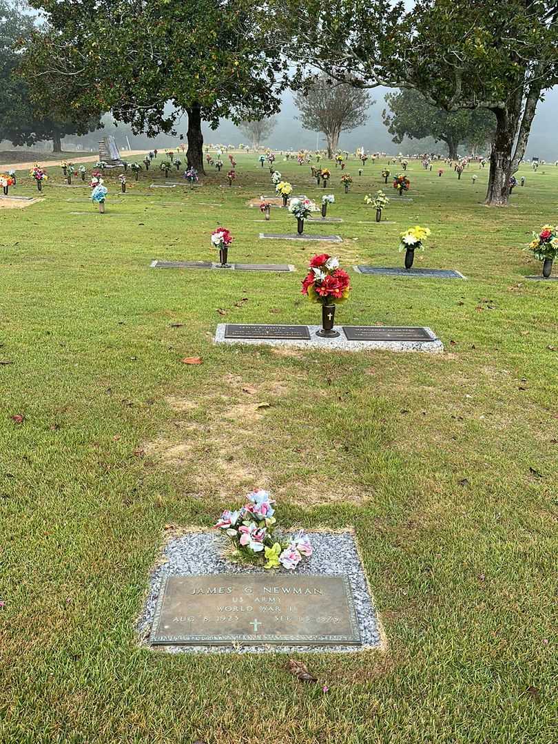 James G. Newman's grave. Photo 2