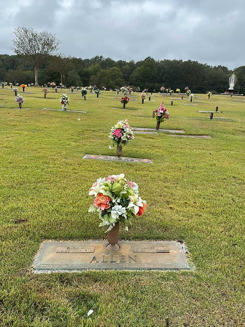 James J. Allen's grave. Photo 2