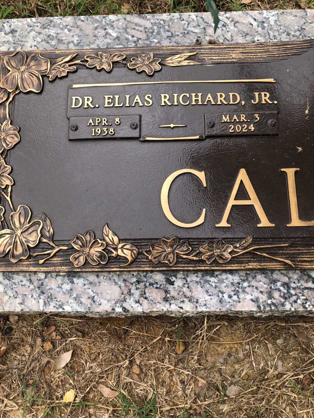 Elias Richard "Dick" Callahan's grave. Photo 3