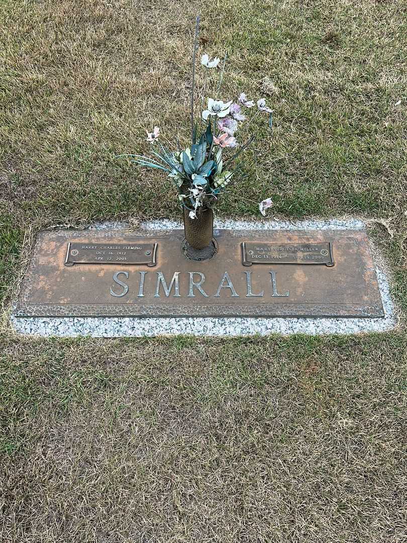 Harry Charles Fleming Simrall's grave. Photo 1