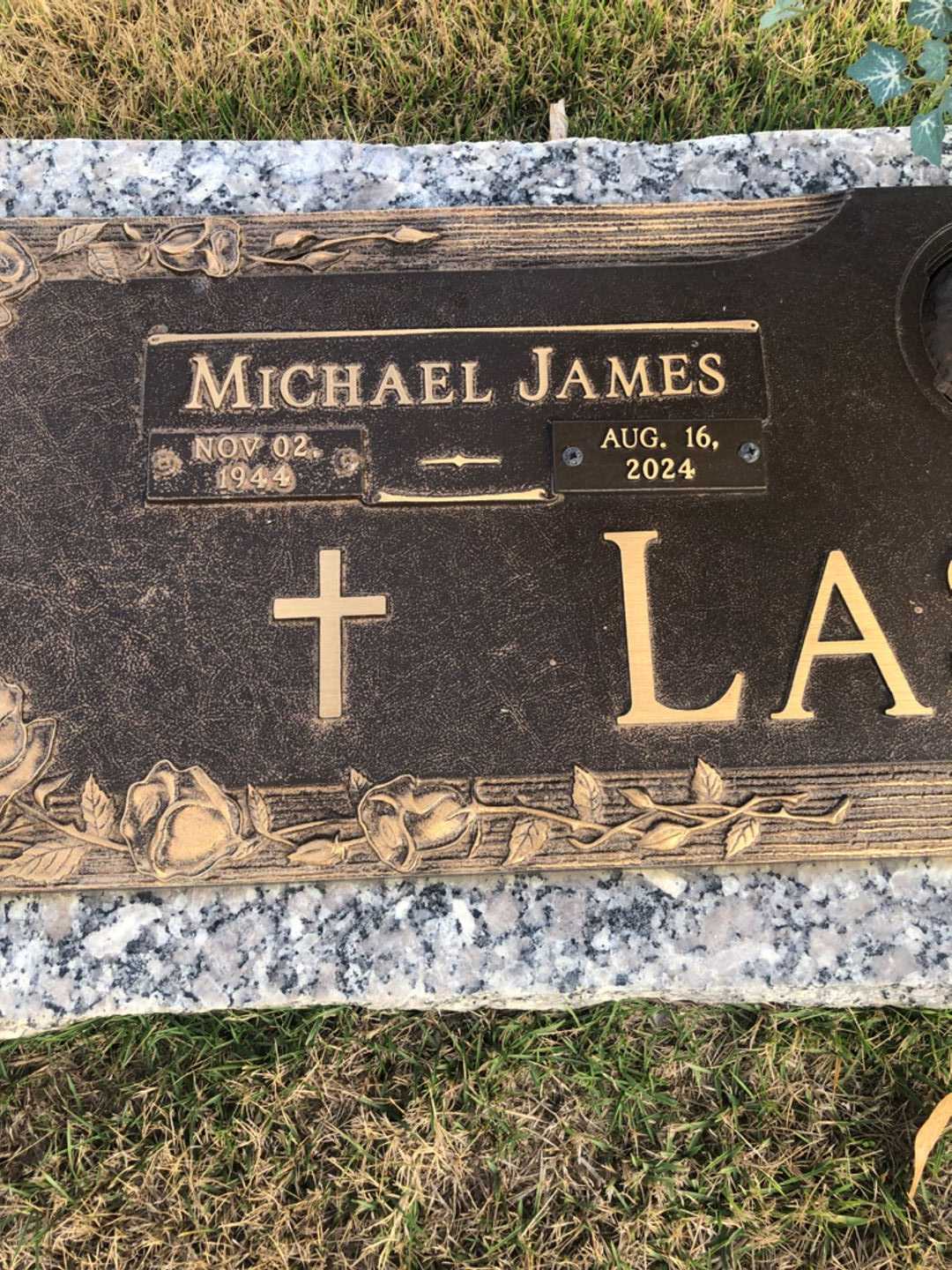 Michael James Lasker's grave. Photo 4