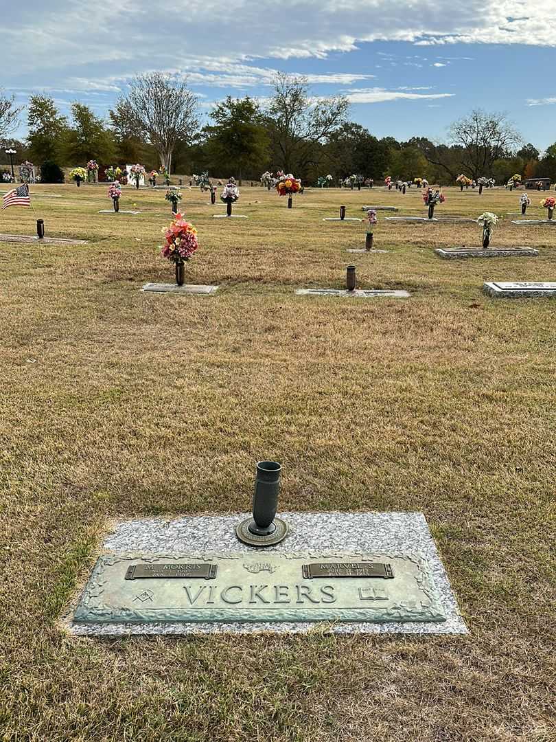M. Morris Vickers's grave. Photo 2