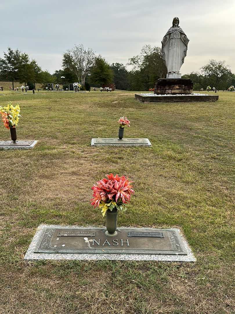 Virginia Lee Wadley Nash's grave. Photo 2