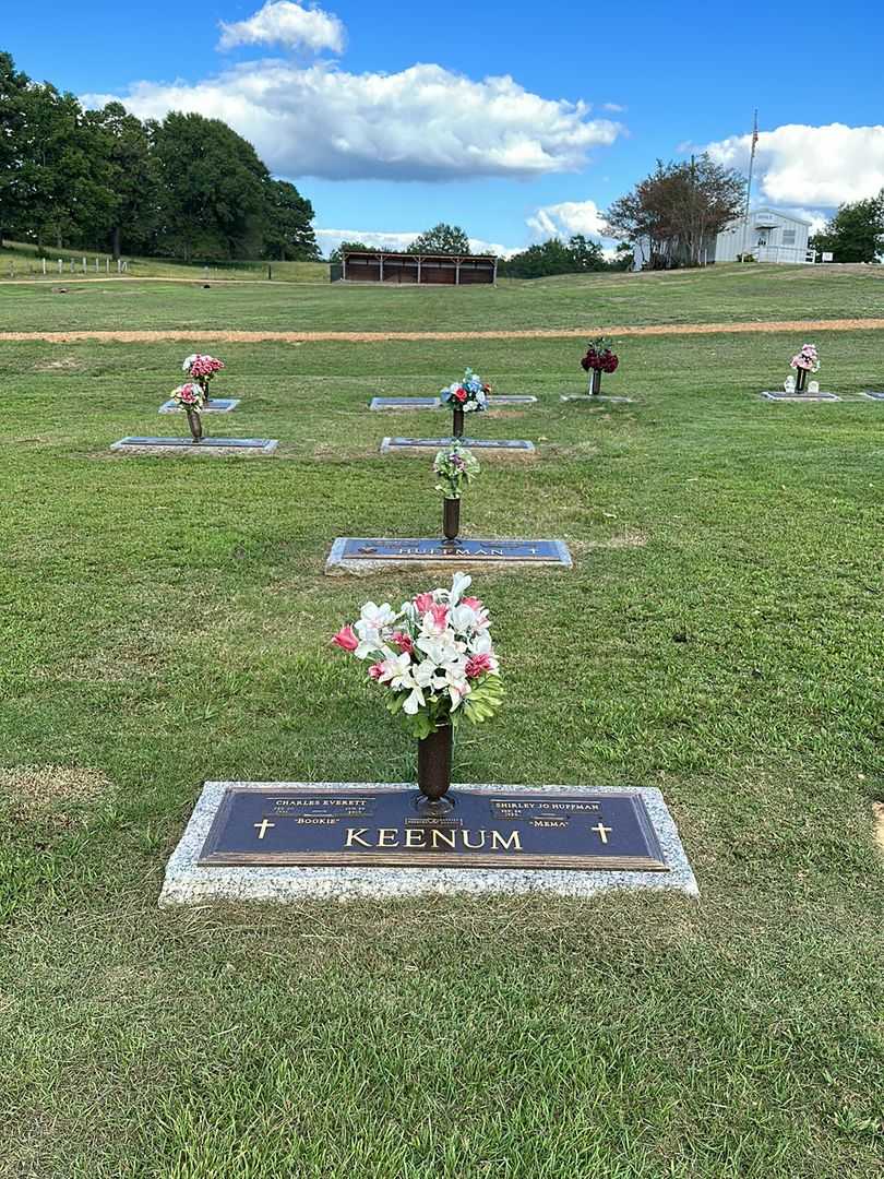 Charles Everett "Bookie" Keenum's grave. Photo 2