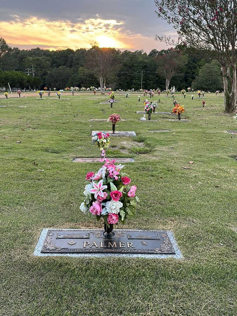 Travis A. Palmer's grave. Photo 2
