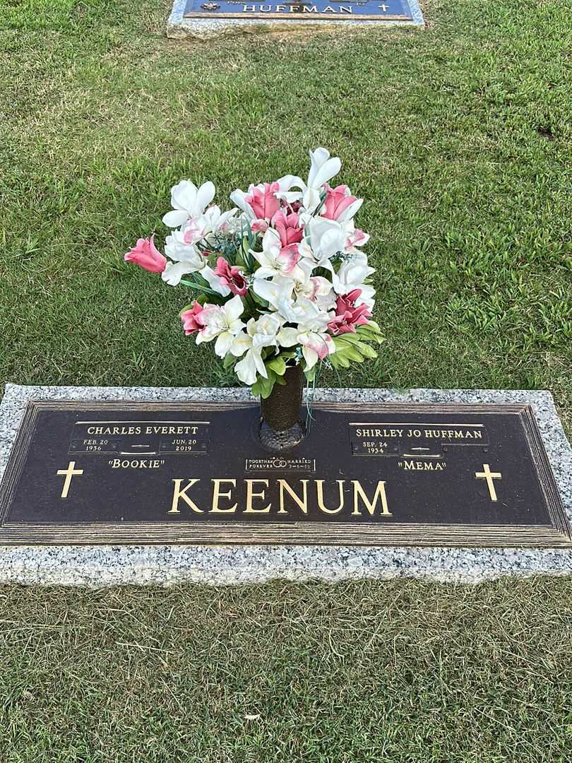 Charles Everett "Bookie" Keenum's grave. Photo 1