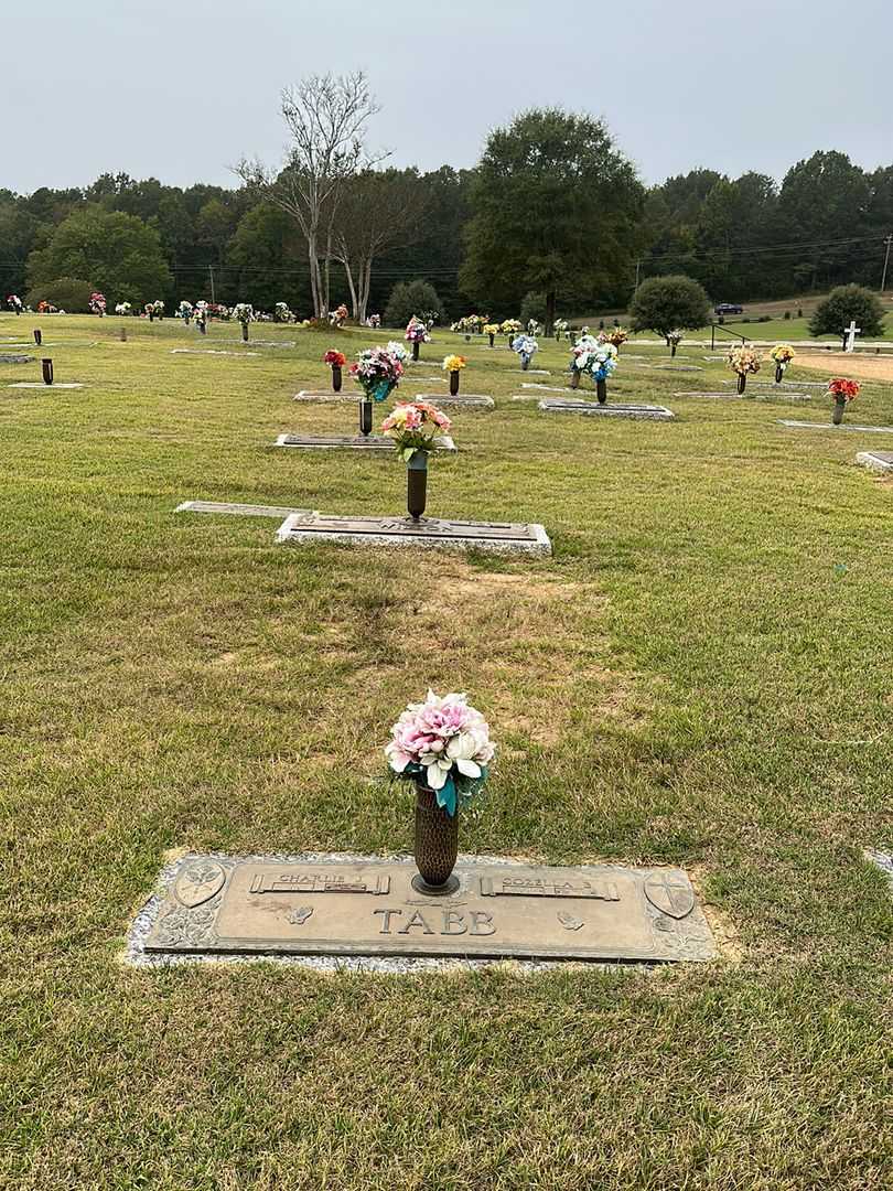 Charlie J. Tabb's grave. Photo 2