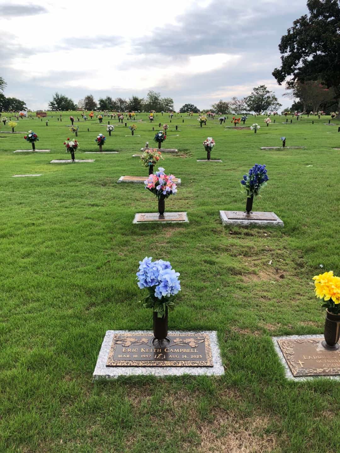 Eric Keith Campbell's grave. Photo 3