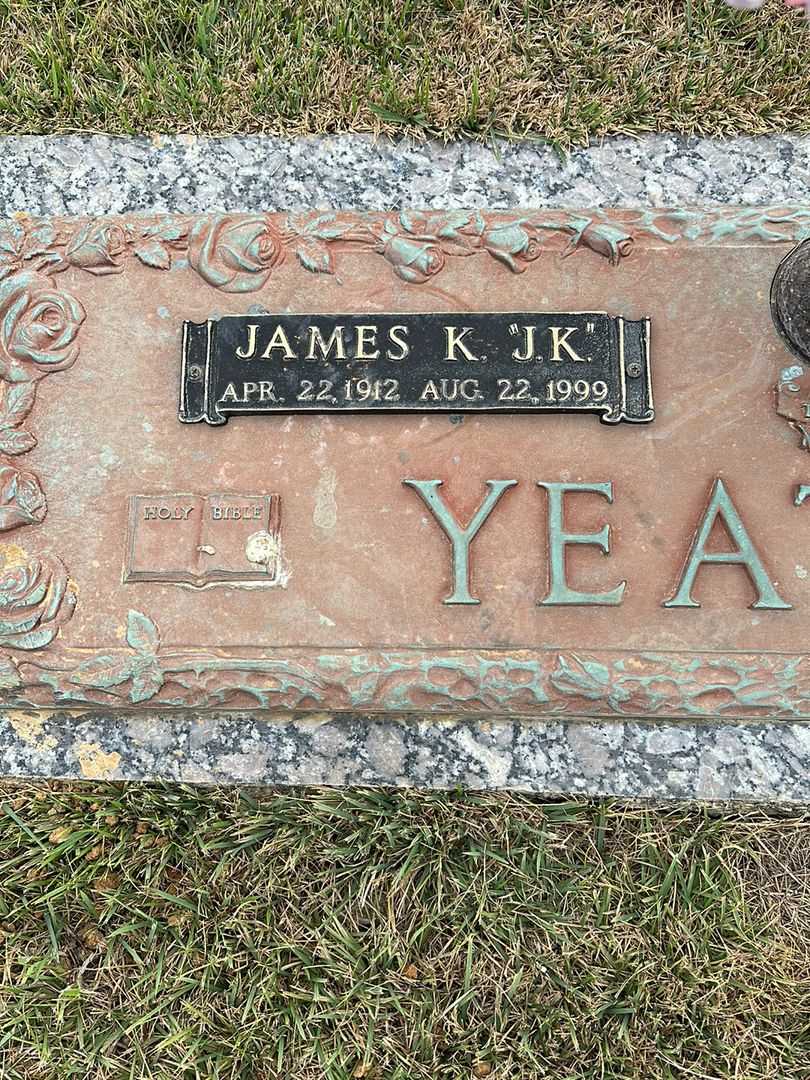James K. "J. K." Yeatman Junior's grave. Photo 3