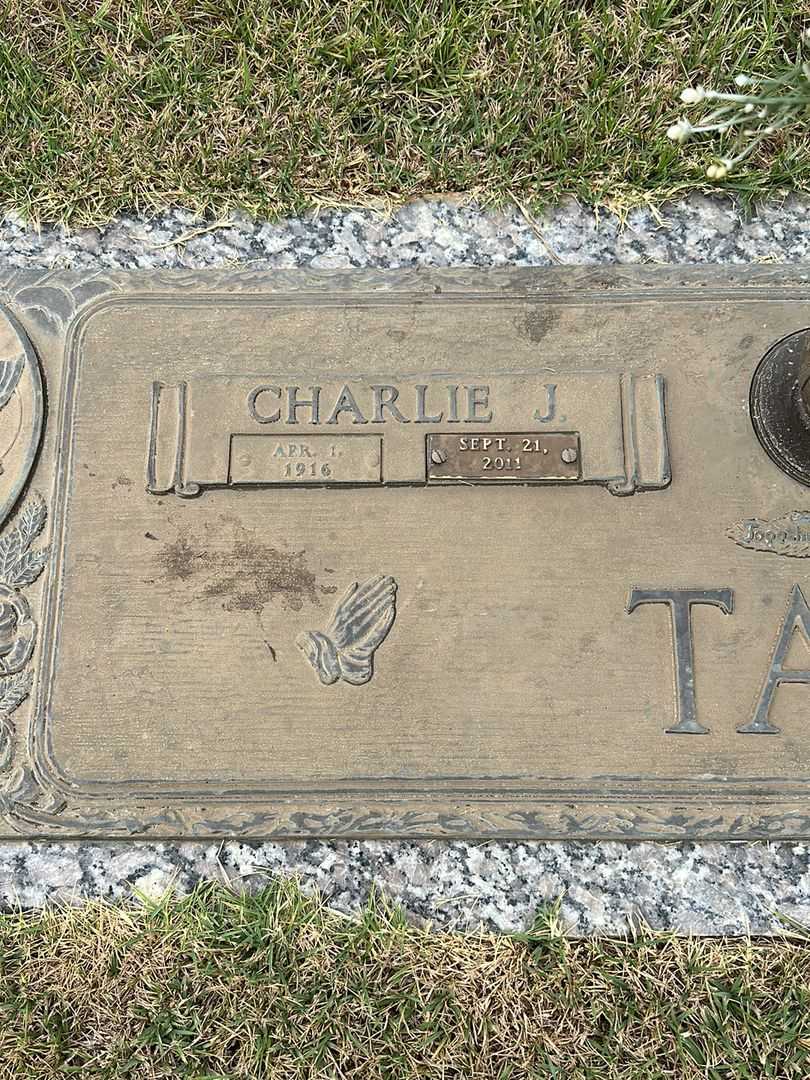 Charlie J. Tabb's grave. Photo 3