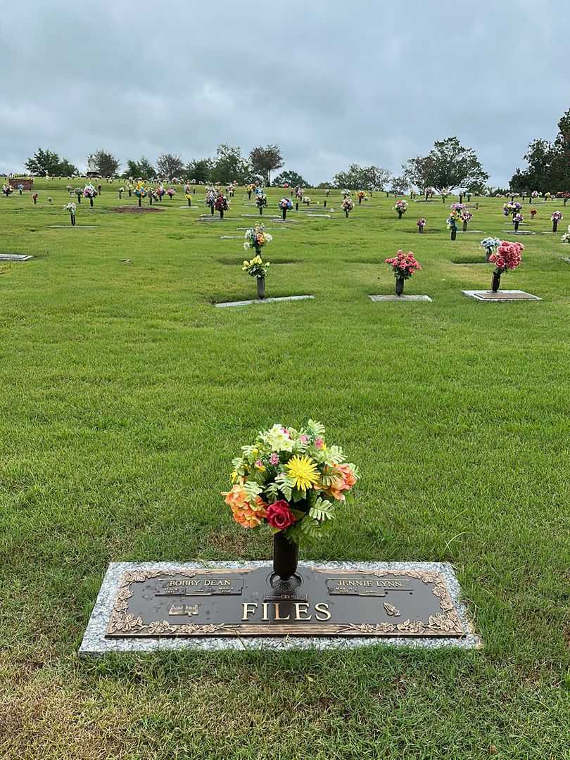 Bobby Dean Files's grave. Photo 2