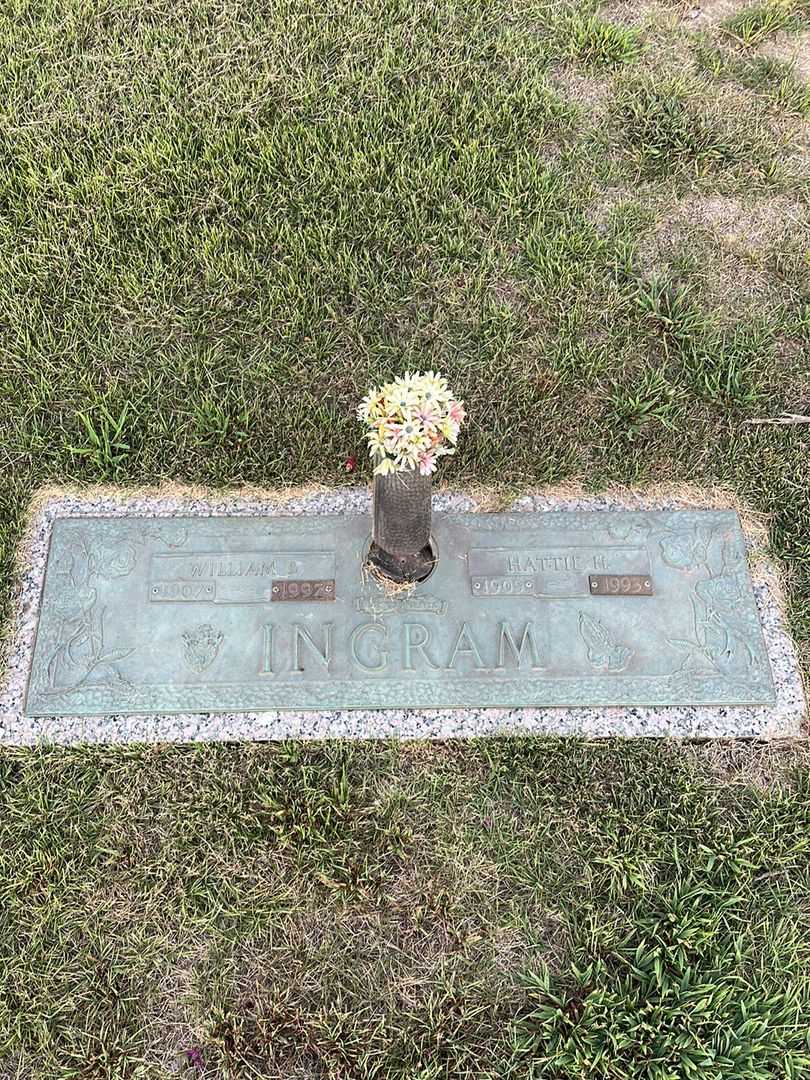 William B. Ingram's grave. Photo 1