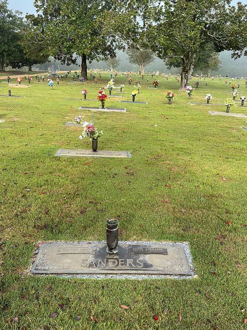 Sadie Lorraine Sanders's grave. Photo 2