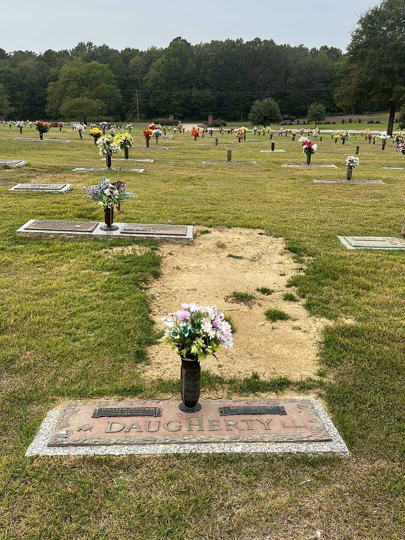 William Harold Daugherty's grave. Photo 2