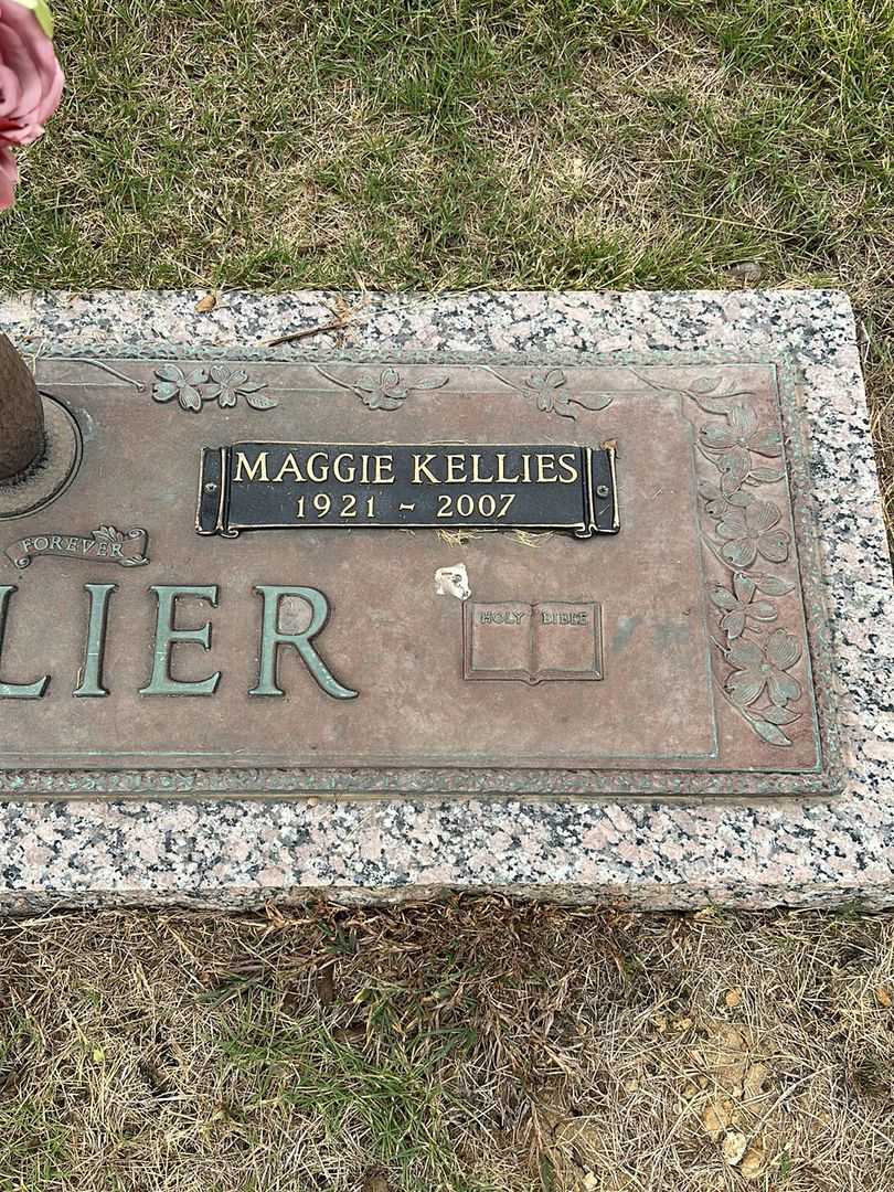 Maggie Kellies Collier's grave. Photo 3