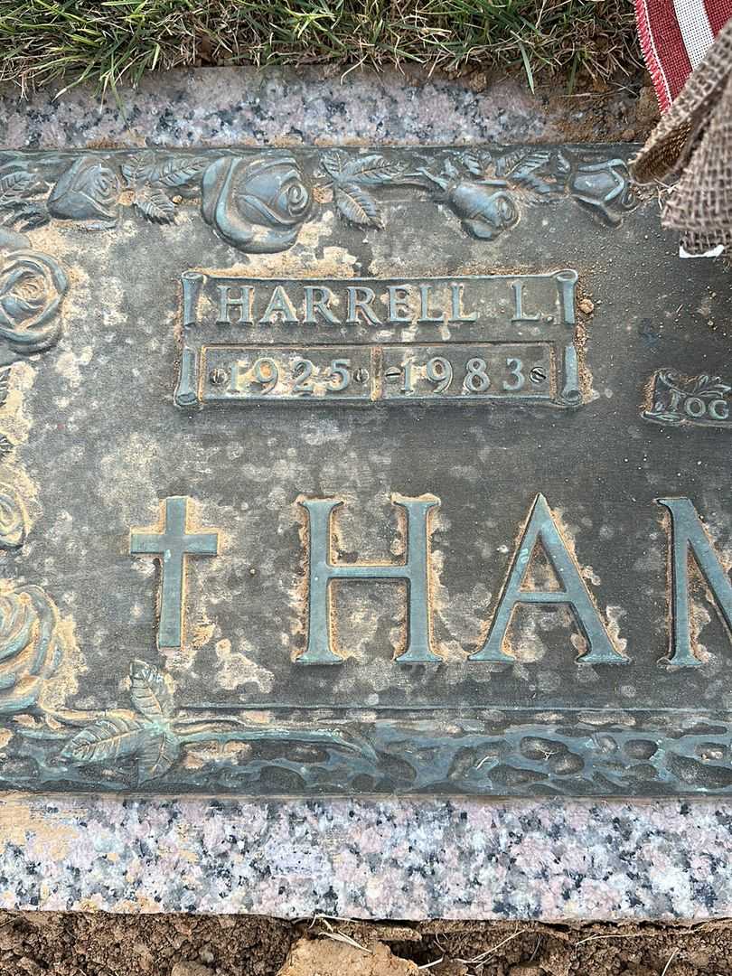 Harrell Lee Hammett's grave. Photo 3