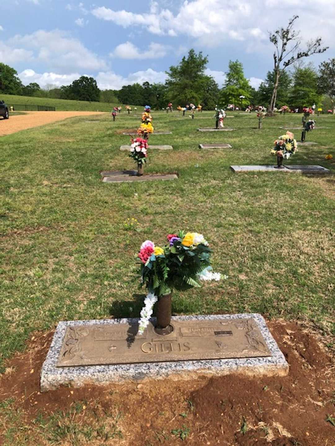 Nan Nelle B. Gillis's grave. Photo 4