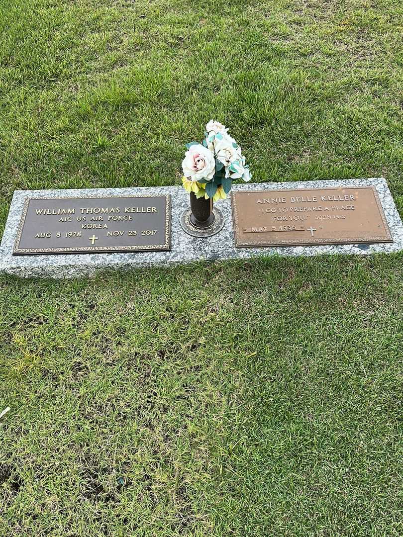 William Thomas Keller's grave. Photo 1