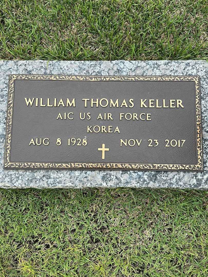 William Thomas Keller's grave. Photo 3