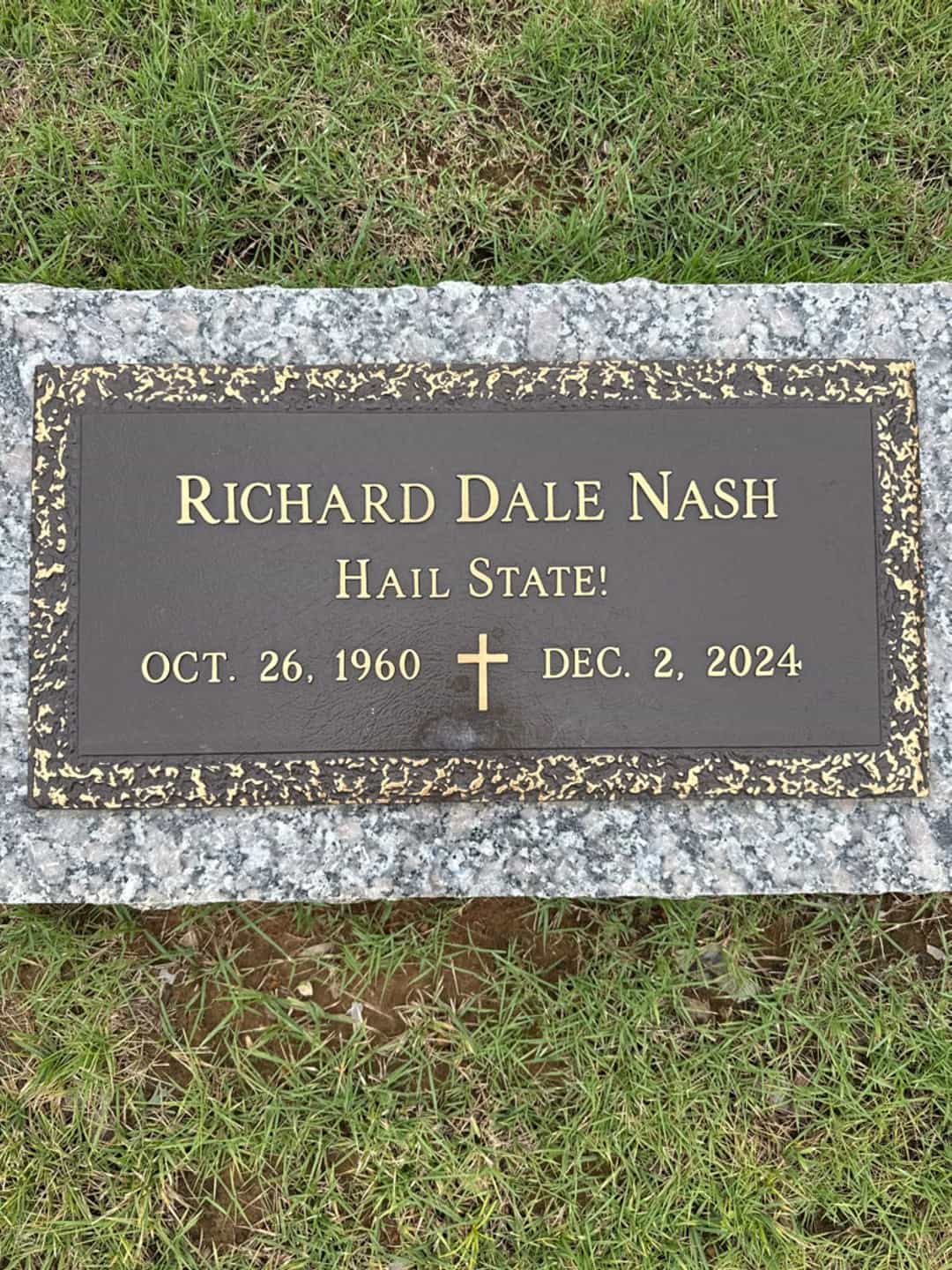 Richard D. "Rick" Nash's grave. Photo 1