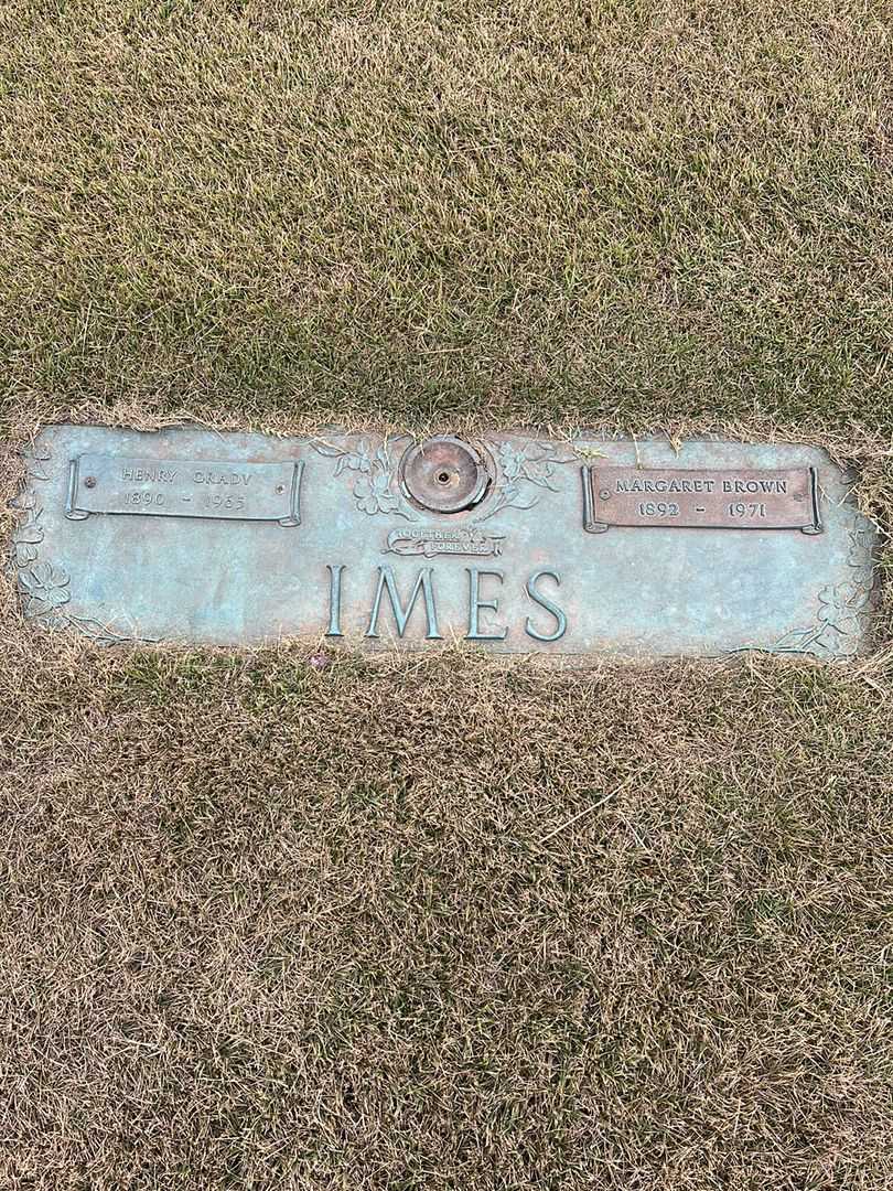 Margaret Brown Imes's grave. Photo 1