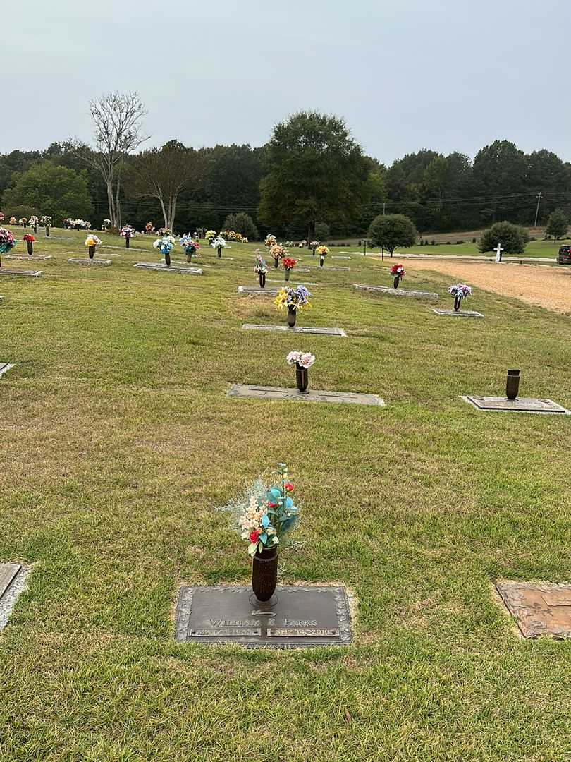 William Ralph Parks's grave. Photo 2