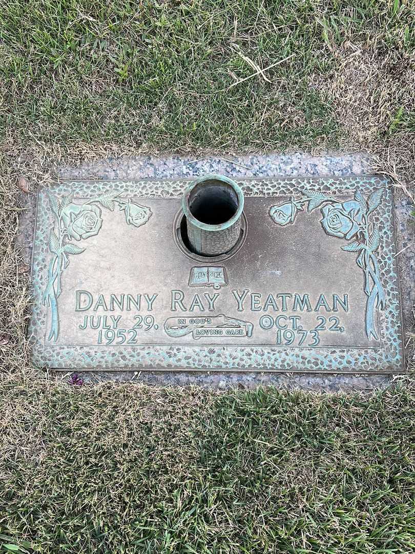 Danny Ray Yeatman's grave. Photo 1